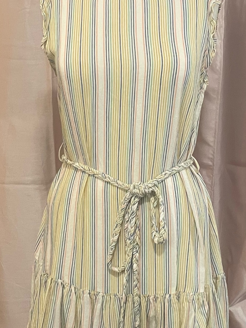Marine Layer “Laney” mini-dress in “Beachy Stripe”